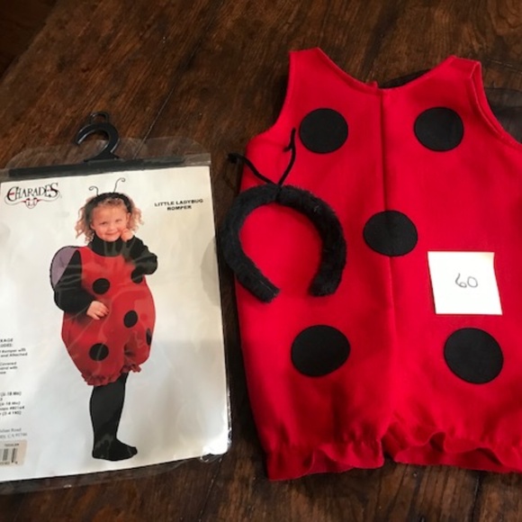 #60 - Ladybug Costume - Size 2/4 - Picture 1 of 1